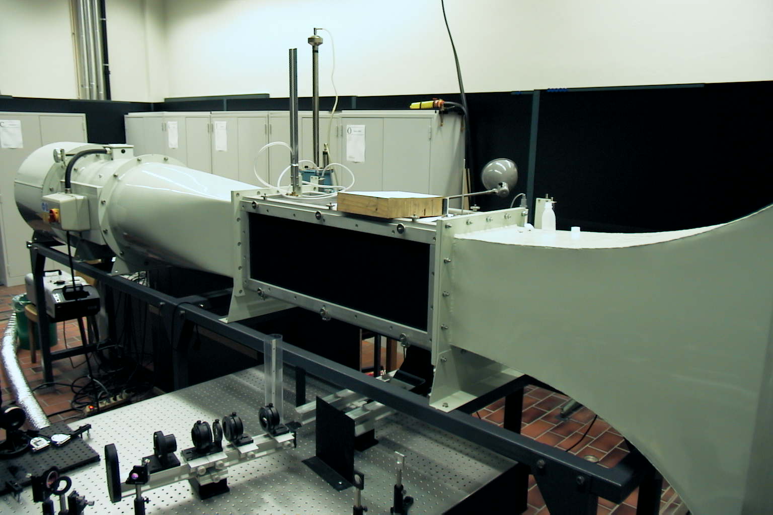 Enlarged view: Small subsonic wind tunnel